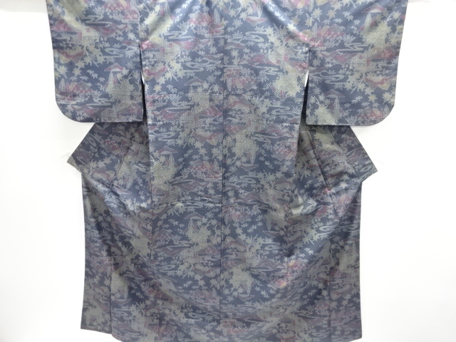 JAPANESE KIMONO / NISHIJIN OMESHI / WOVEN CHAYAGATSUJI 